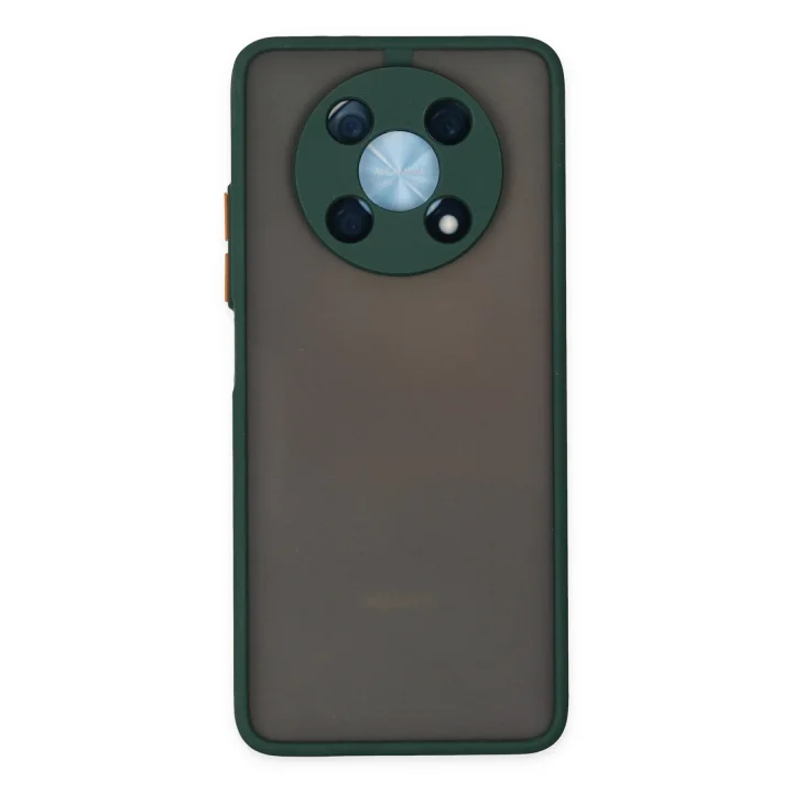 Mey İthalat®  Huawei Nova Y90 Kılıf Montreal Silikon Kapak - Yeşil
