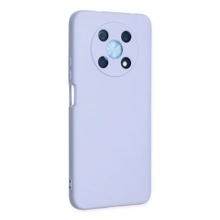 Mey İthalat®  Huawei Nova Y90 Kılıf Nano içi Kadife Silikon - Lila