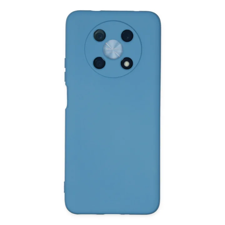 Mey İthalat®  Huawei Nova Y90 Kılıf Nano içi Kadife Silikon - Mavi