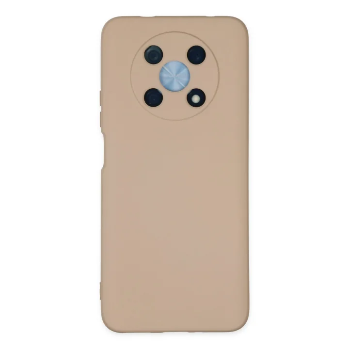 Mey İthalat®  Huawei Nova Y90 Kılıf Nano içi Kadife Silikon - Pudra