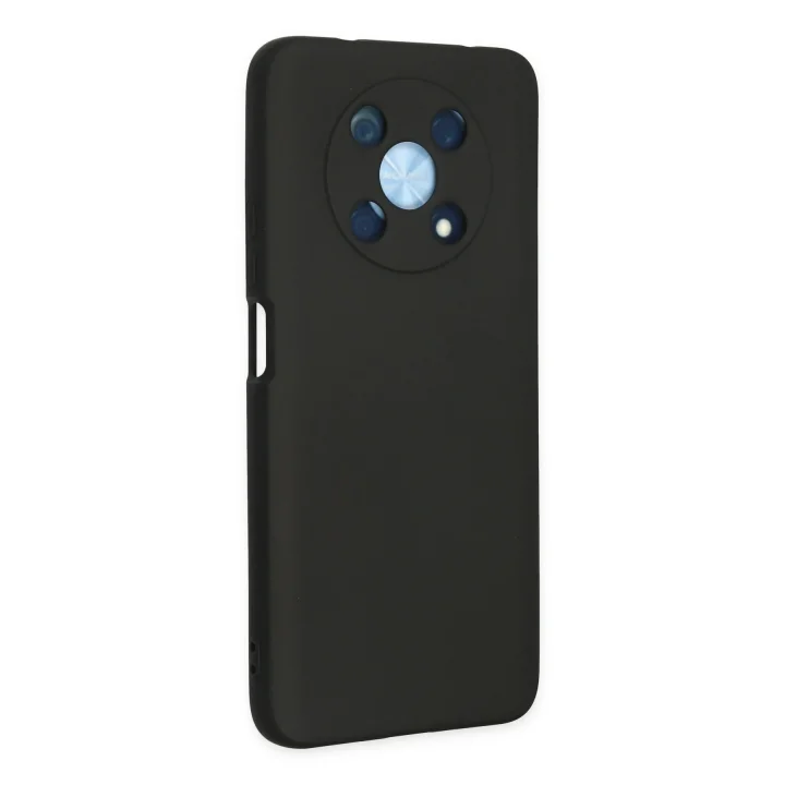 Mey İthalat®  Huawei Nova Y90 Kılıf Nano içi Kadife Silikon - Siyah