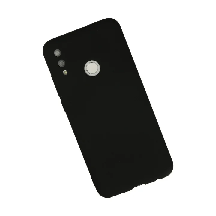 Mey İthalat®  Huawei P Smart 2019 Kılıf Nano içi Kadife Silikon - Siyah