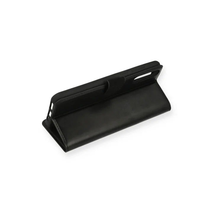 Mey İthalat®  Huawei P Smart S Kılıf Trend S Plus Kapaklı Kılıf - Siyah