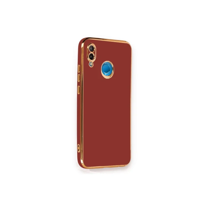 Mey İthalat®  Huawei P20 Lite Kılıf Volet Silikon - Kırmızı