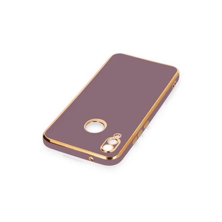 Mey İthalat®  Huawei P20 Lite Kılıf Volet Silikon - Mor