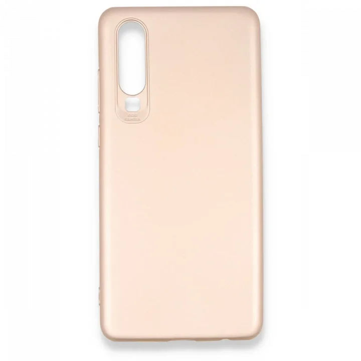 Mey İthalat®  Huawei P30 Kılıf First Silikon - Rose Gold
