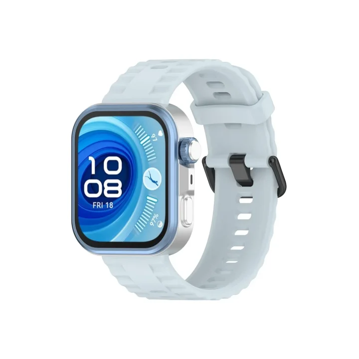 Mey İthalat®  Huawei Watch Fit 3 Klasik Kordon - Açık Mavi