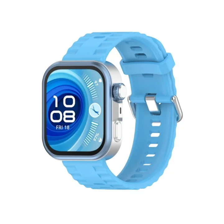 Mey İthalat®  Huawei Watch Fit 3 Klasik Kordon - Turkuaz