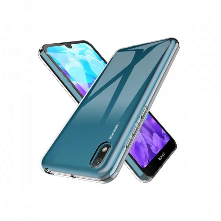 Mey İthalat®  Huawei Y5 2019 Kılıf Lüx Şeffaf Silikon