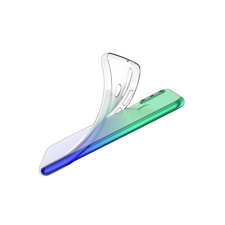 Mey İthalat®  Huawei Y6P Kılıf Lüx Şeffaf Silikon - Şeffaf