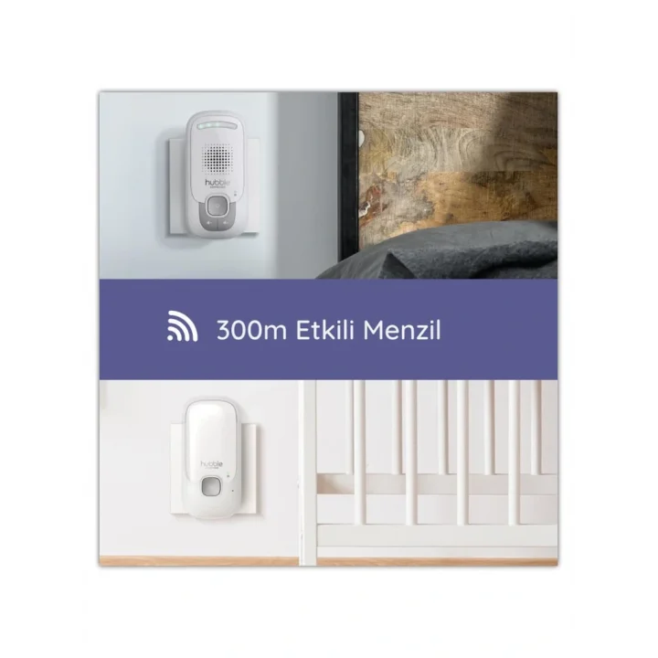 Mey İthalat® Hubble Dect Dijital Bebek Telsizi HBL01