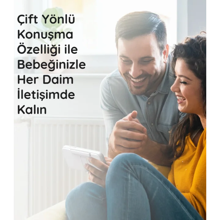 Mey İthalat® Hubble Nursery View Pro 5 Dijital Bebek Kamerası HBL11