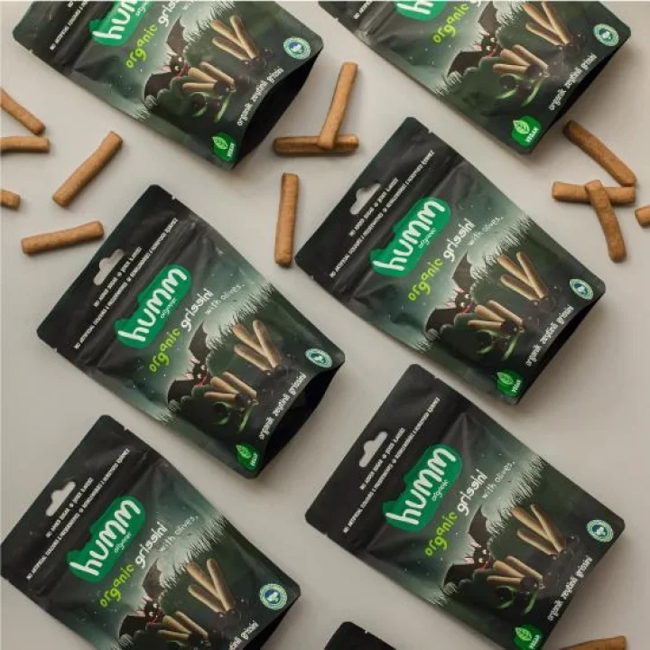 Mey İthalat® Humm Organik Vegan Zeytinli Grissini 55 Gr