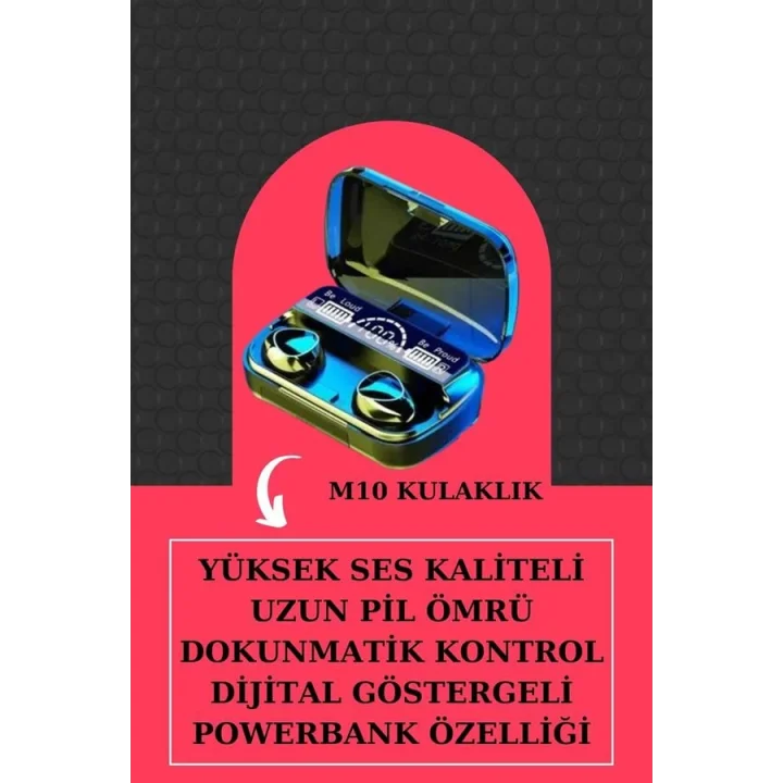 Mey İthalat® İkili Set Akıllı Saat Ve Bluetooth Kulaklık Kablosuz Uzun Pil Ömrü Spor Modları