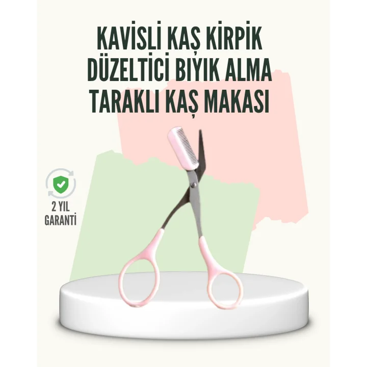 Mey İthalat® İnce Uçlu Çok Amaçlı Kaş Makası