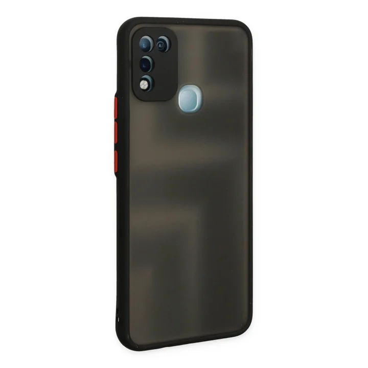 Mey İthalat®  İnfinix Hot 10 Play Kılıf Montreal Silikon Kapak - Siyah