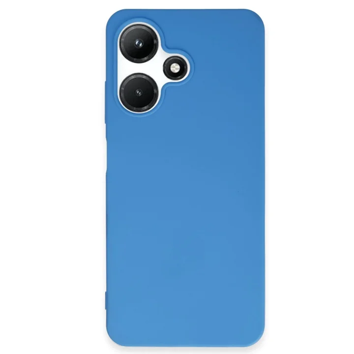 Mey İthalat®  İnfinix Hot 30i Kılıf First Silikon - Mavi