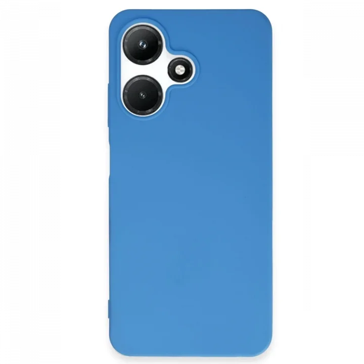 Mey İthalat®  İnfinix Hot 30i Kılıf First Silikon - Mavi