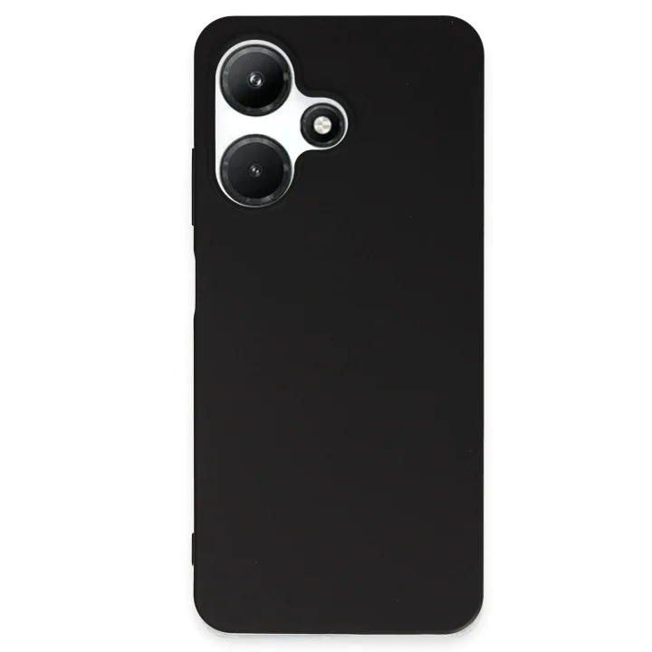 Mey İthalat®  İnfinix Hot 30i Kılıf First Silikon - Siyah