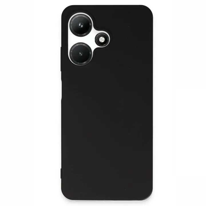 Mey İthalat®  İnfinix Hot 30i Kılıf First Silikon - Siyah
