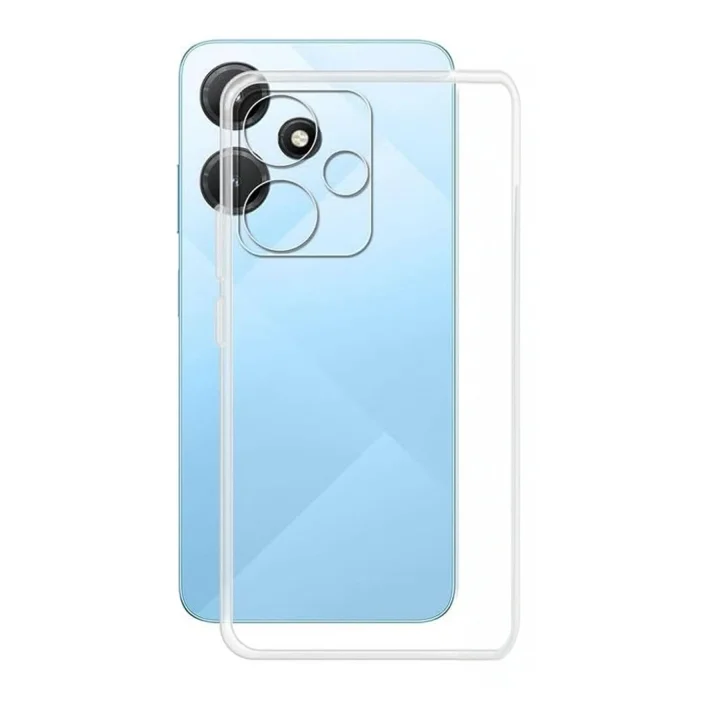 Mey İthalat®  İnfinix Hot 30i Kılıf Lüx Şeffaf Silikon