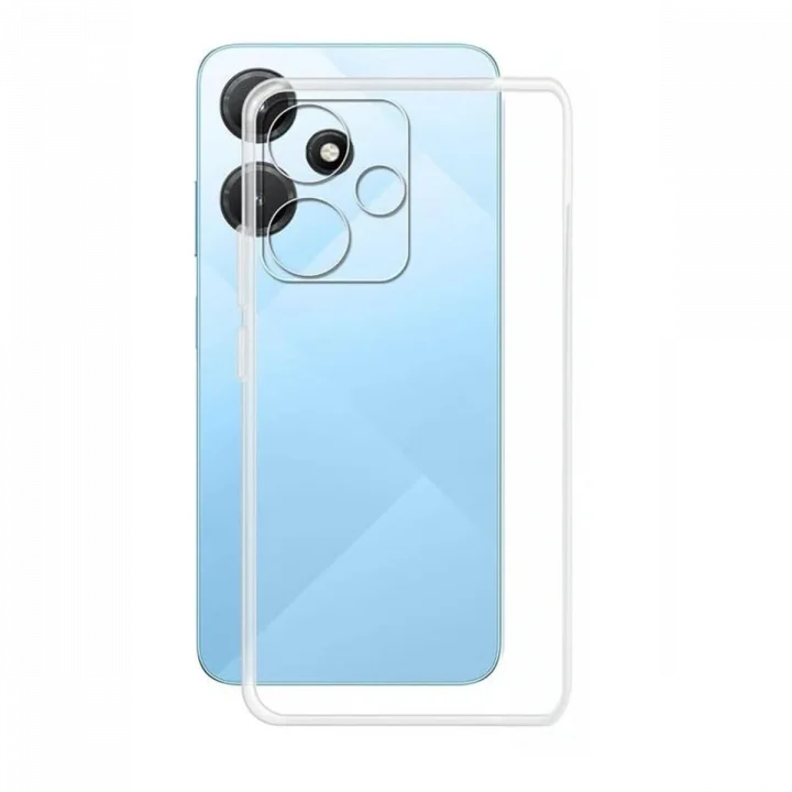 Mey İthalat®  İnfinix Hot 30i Kılıf Lüx Şeffaf Silikon