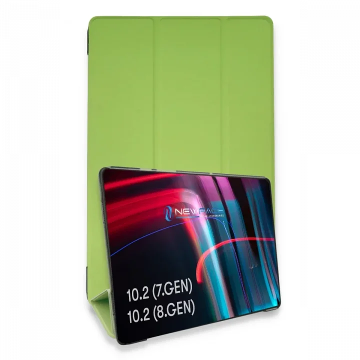 Mey İthalat®  iPad 10.2 (7.nesil) Kılıf Tablet Smart Kılıf - Açık Yeşil