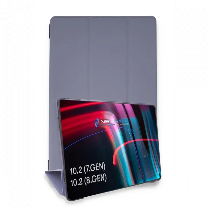 Mey İthalat®  iPad 10.2 (7.nesil) Kılıf Tablet Smart Kılıf - Lila
