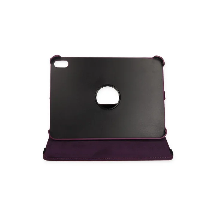 Mey İthalat®  iPad 2022 10.9 (10.nesil) Kılıf 360 Tablet Deri Kılıf - Mürdüm