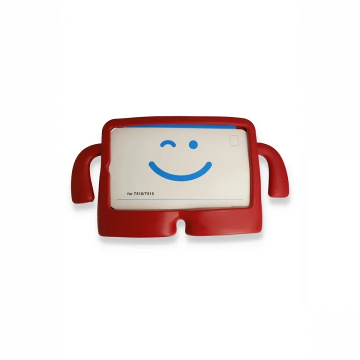 Mey İthalat®   iPad 2022 10.9 (10.nesil) Kılıf Karakter Tablet Silikon - Kırmızı