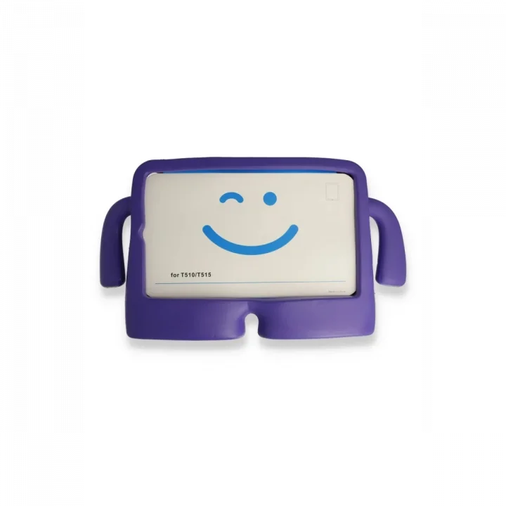 Mey İthalat®  iPad 2022 10.9 (10.nesil) Kılıf Karakter Tablet Silikon - Mor