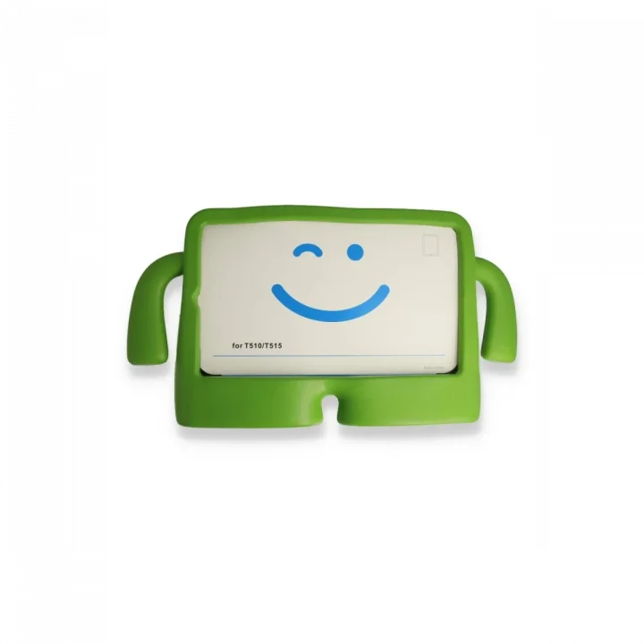 Mey İthalat®   iPad 2022 10.9 (10.nesil) Kılıf Karakter Tablet Silikon - Yeşil