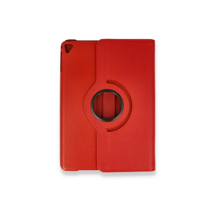 Mey İthalat®  iPad 4 9.7 Kılıf 360 Tablet Deri Kılıf - Kırmızı