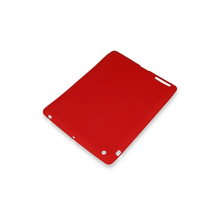 Mey İthalat®  iPad 4 9.7 Kılıf Evo Tablet Silikon - Kırmızı