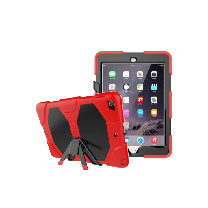 Mey İthalat®  iPad 5 Air 9.7 Kılıf Griffin Tablet Kapak - Kırmızı