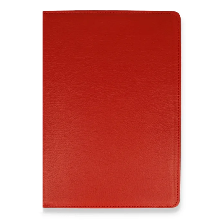Mey İthalat®  iPad 9.7 (2018) Kılıf 360 Tablet Deri Kılıf - Kırmızı