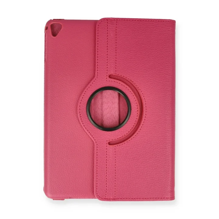 Mey İthalat®  iPad 9.7 (2018) Kılıf 360 Tablet Deri Kılıf - Pembe