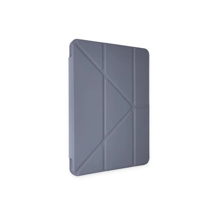 Mey İthalat®  iPad Air 4 10.9 Kılıf Kalemlikli Mars Tablet Kılıfı - Lavender