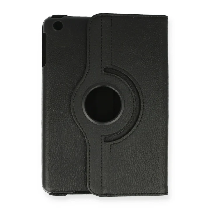 Mey İthalat®  iPad Mini 1 Kılıf 360 Tablet Deri Kılıf - Siyah