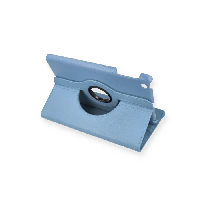 Mey İthalat®  iPad Mini 1 Kılıf 360 Tablet Deri Kılıf - Turkuaz