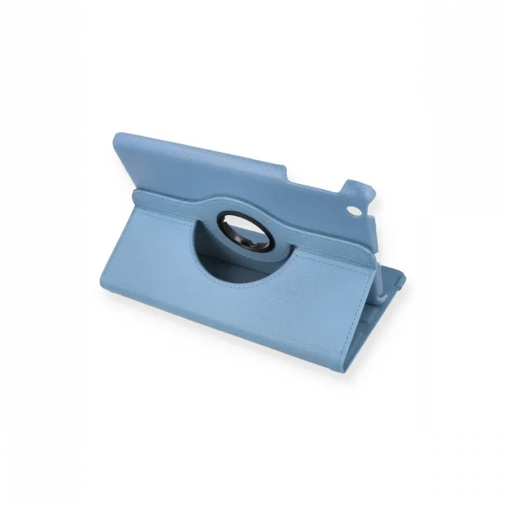 Mey İthalat®  iPad Mini 1 Kılıf 360 Tablet Deri Kılıf - Turkuaz