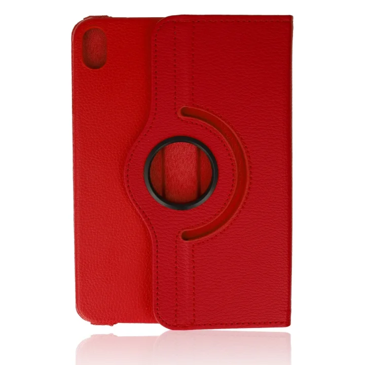 Mey İthalat®  iPad Mini 6 Kılıf 360 Tablet Deri Kılıf - Kırmızı