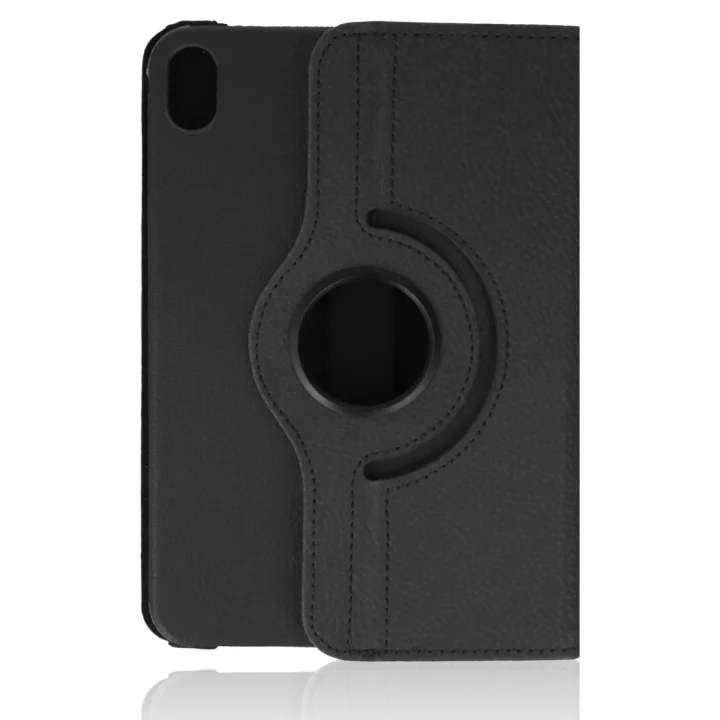 Mey İthalat®  iPad Mini 6 Kılıf 360 Tablet Deri Kılıf - Siyah