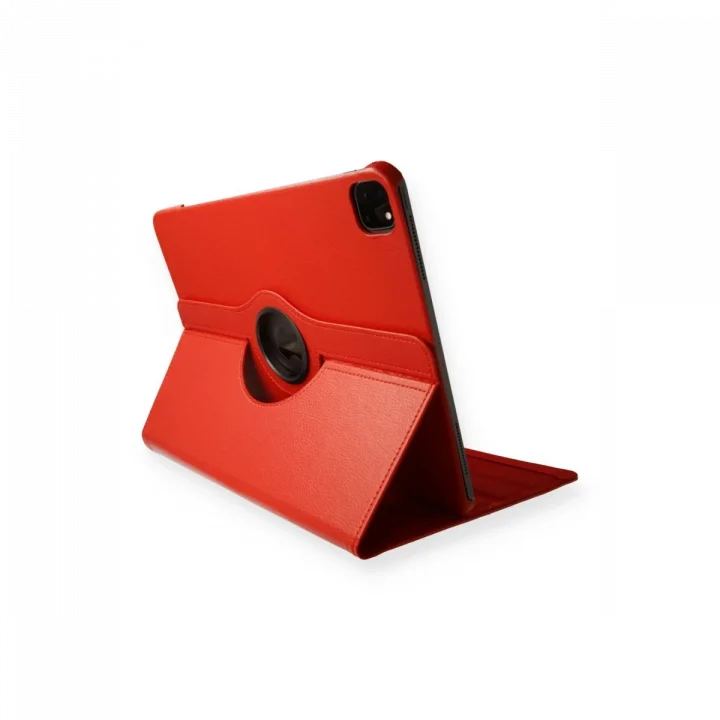 Mey İthalat®  iPad Pro 11 (2020) Kılıf 360 Tablet Deri Kılıf - Kırmızı