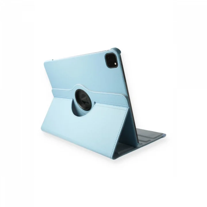 Mey İthalat®  iPad Pro 11 (2020) Kılıf 360 Tablet Deri Kılıf - Turkuaz