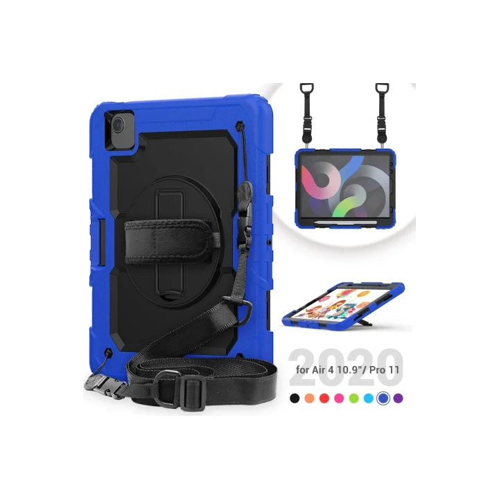 Mey İthalat®  iPad Pro 11 (2020) Kılıf Pars Tablet Kapak - Mavi