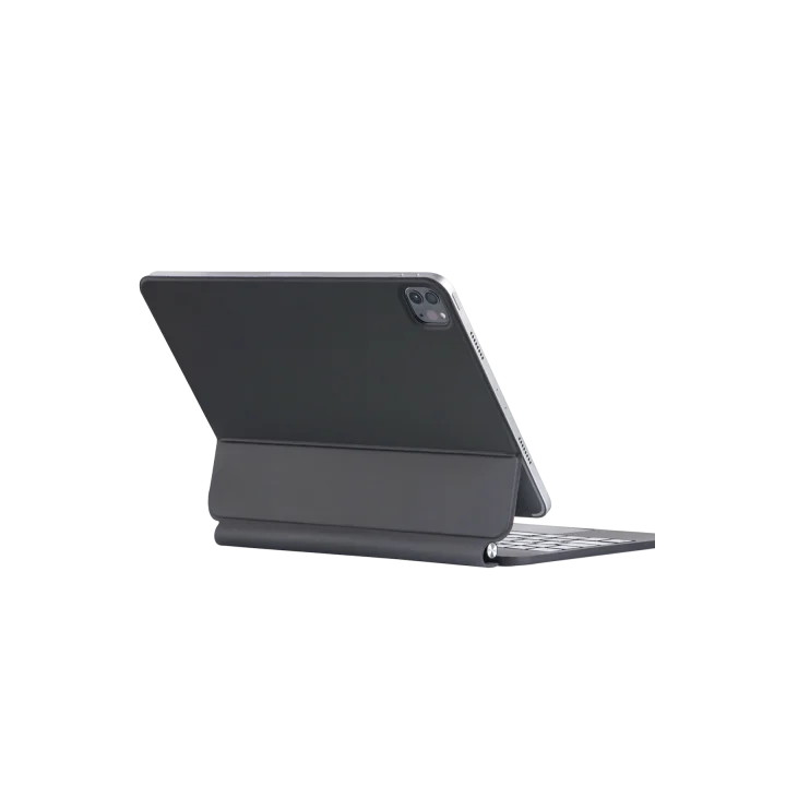 Mey İthalat®   iPad Pro 11 (2024) Kılıf X7P Magic Manyetik Klavyeli Tablet Kılıfı - Siyah
