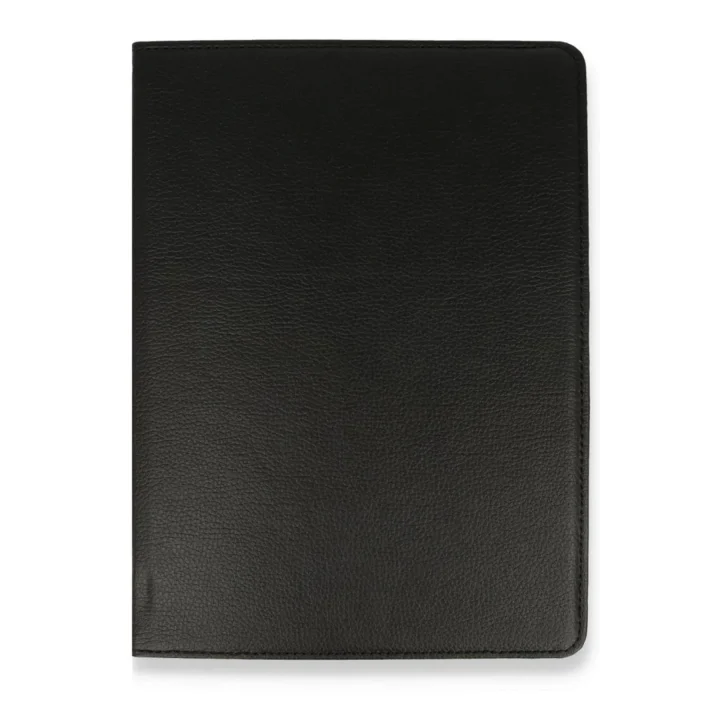 Mey İthalat®   iPad Pro 12.9 (2021) Kılıf 360 Tablet Deri Kılıf - Siyah