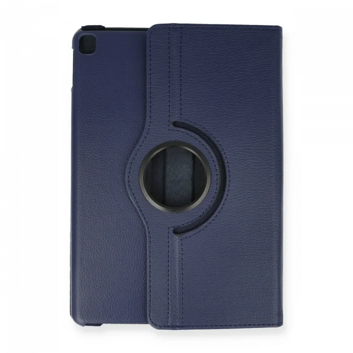 Mey İthalat®  iPad Pro 13 (2024) Kılıf 360 Tablet Deri Kılıf - Lacivert
