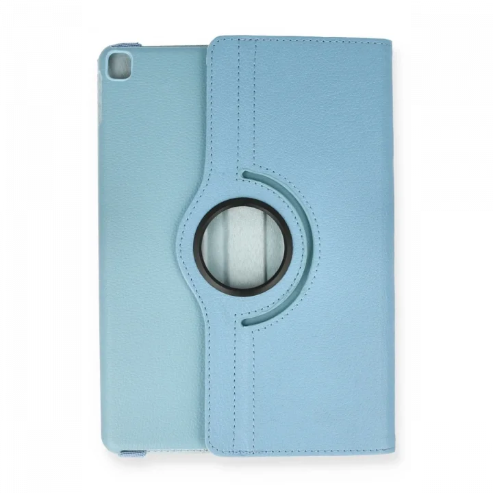 Mey İthalat®  iPad Pro 13 (2024) Kılıf 360 Tablet Deri Kılıf - Turkuaz